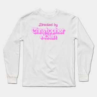 Directed by C. Nolan X Long Sleeve T-Shirt